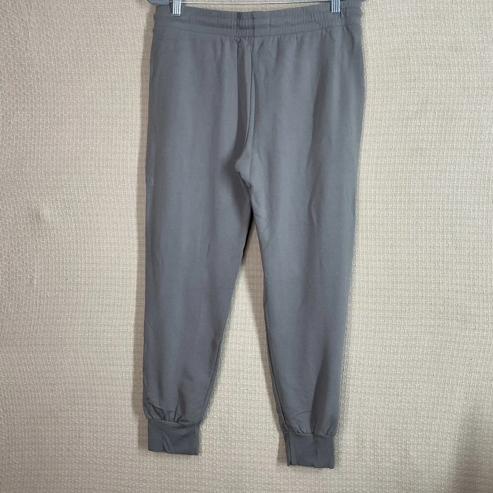 Be Love Womens Sweatpants Joggers Size Large Gray‎ Fleece Feeling Casual